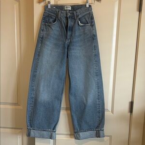 Agolde Low Curve with Cuff